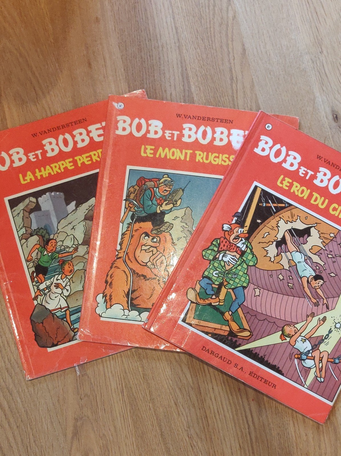 lot de troi livre bob et bobette. Les Nr. 79+80+81., Livres, Plusieurs BD, Enlèvement ou Envoi, Willy Vandersteen, Utilisé