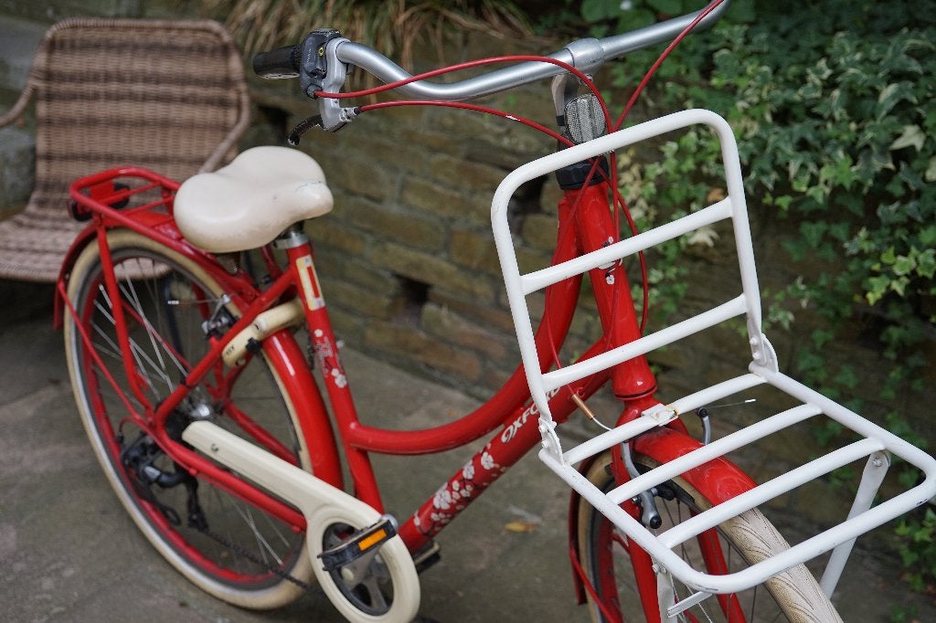Oxford bike/velo (Fleur), Autres marques, Frein sur jante, Moins de 10 vitesses, Comme neuf