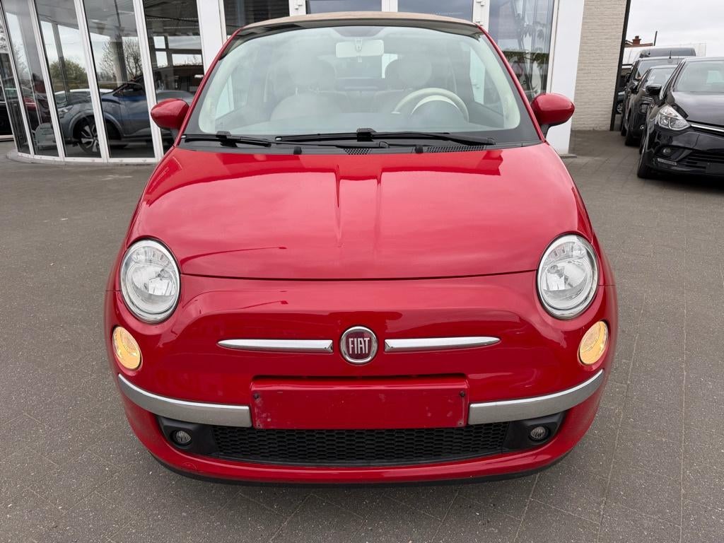 Fiat 500c lounge cabriolet, Auto's, Euro 6, Cabriolet, Bedrijf, Handgeschakeld