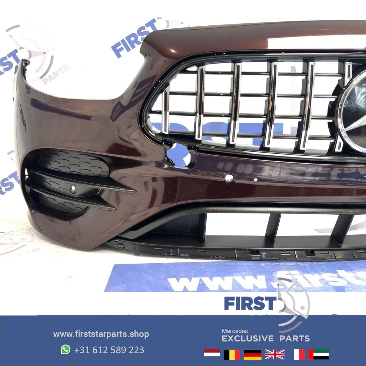 W213 BUMPER FACELIFT AMG VOORBUMPER PAARS E Klasse + Mercede, Auto-onderdelen, Gebruikt, -, Voor, Ophalen of Verzenden