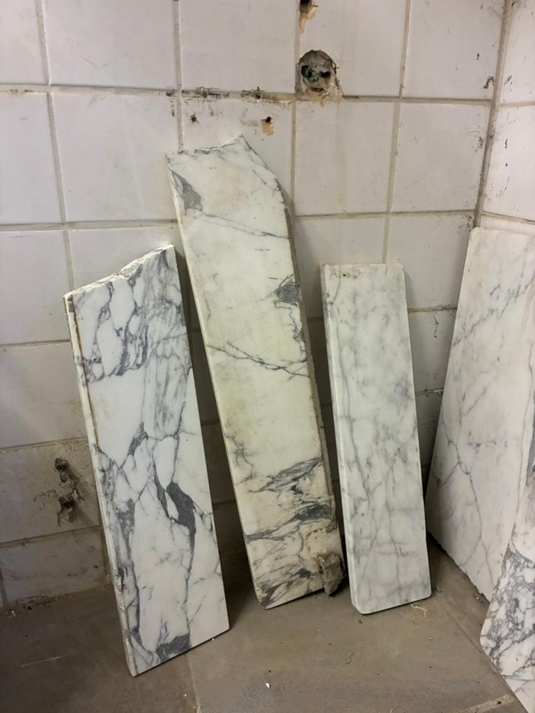Marmeren planken, Huis en Inrichting, Ophalen, Gebruikt