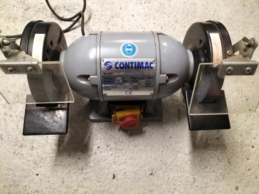 Slijpmachine, Ophalen, Gebruikt
