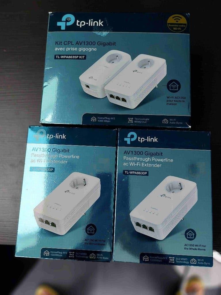 KIT tplink cpl 1300 gb, Informatique & Logiciels, Enlèvement ou Envoi, Comme neuf, TP-Link