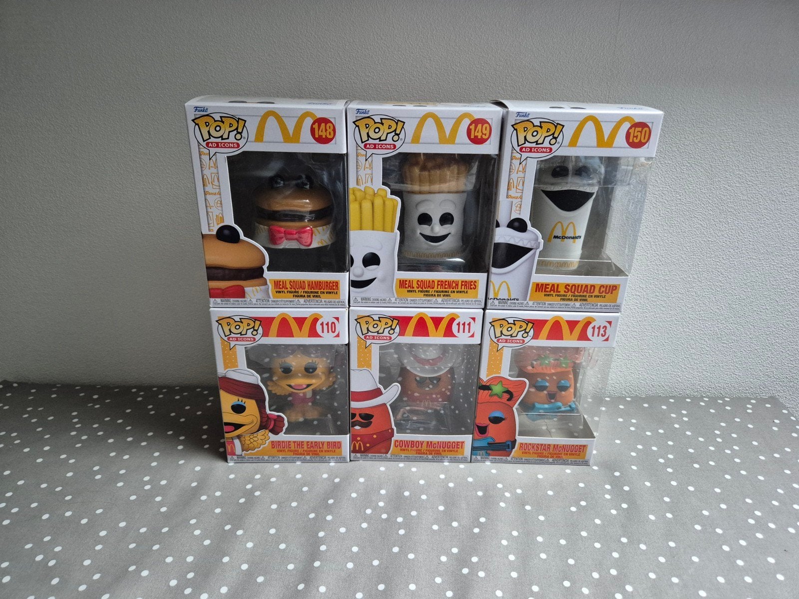 MC Donalds funko pops, Ophalen of Verzenden, Zo goed als nieuw