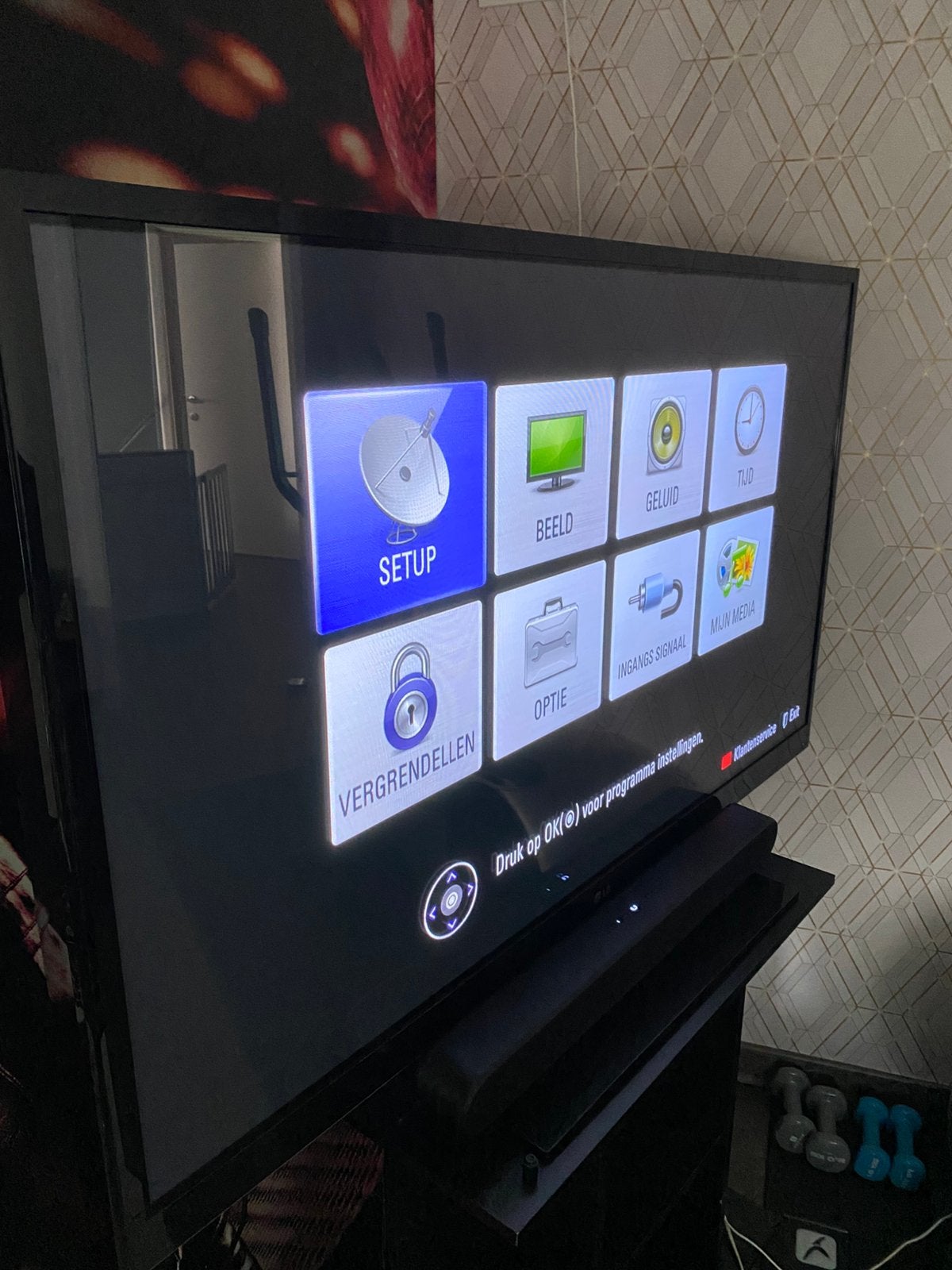 LG plasma tv 60 inch, Audio, Tv en Foto, Televisies, Ophalen, Zo goed als nieuw, LG