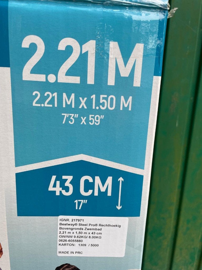 zwembad, Ophalen, Minder dan 80 cm, Opzetzwembad, 200 tot 400 cm