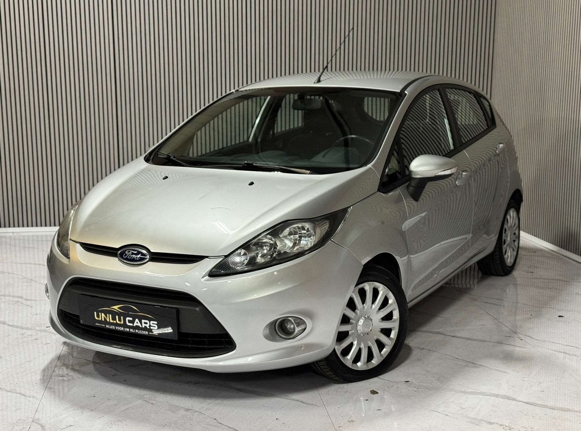 Ford Fiesta 1.25i, Autos, Achat, https://public.car-pass.be/vhr/a60e5c10-b1bc-402d-8ad8-f7a3539349fd, Entreprise, Noir