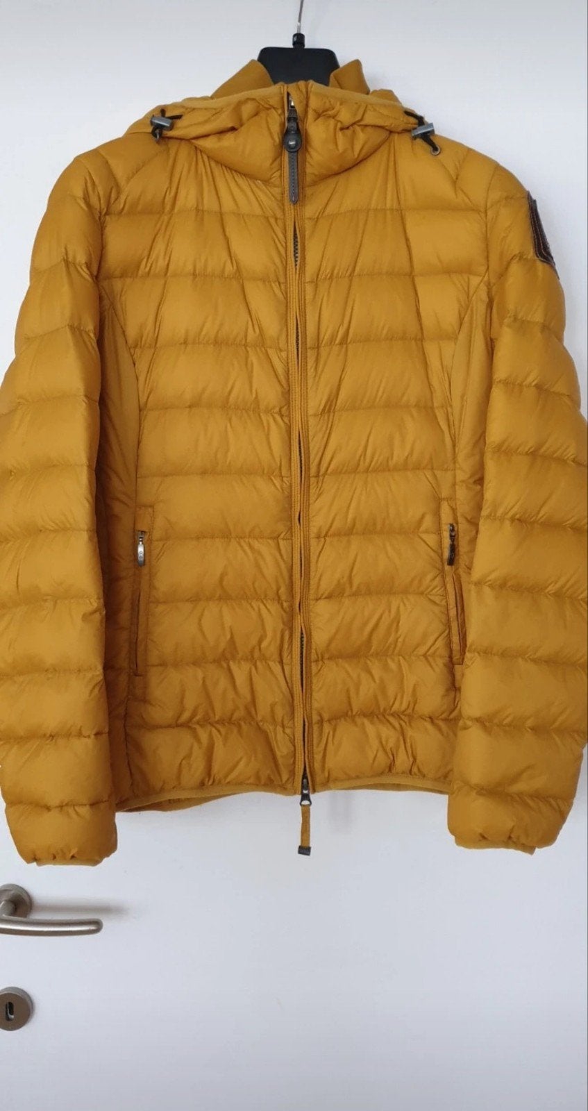 Originele Parajumpers super lightweight jas-mosterdgeel-maat, Taille 42/44 (L), Jaune, Enlèvement ou Envoi, Parajumpers