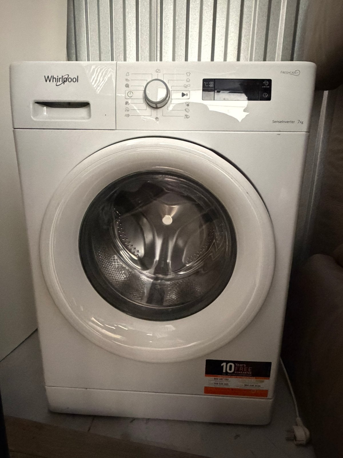 Machine à laver Whirlpool FreshCare+ SenseInverter 7 kg, Enlèvement, Utilisé