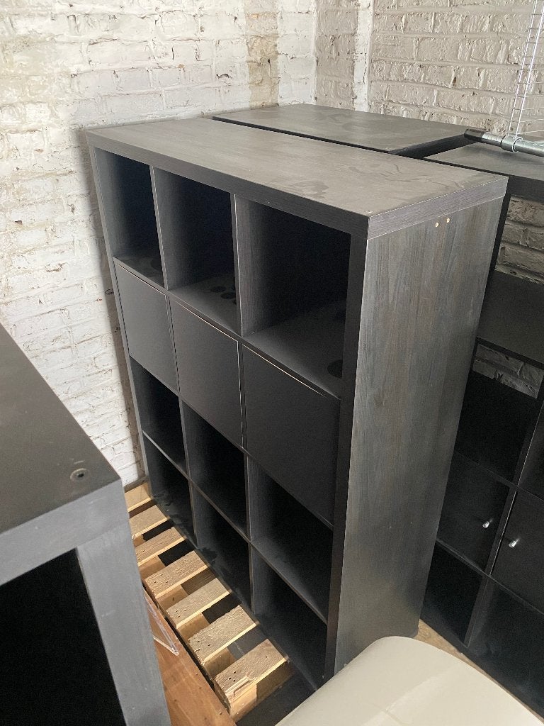 Ikea Kallax - Lot de 3 étagères - 2u de 2*4 et 1u de 3*4, Enlèvement, Comme neuf