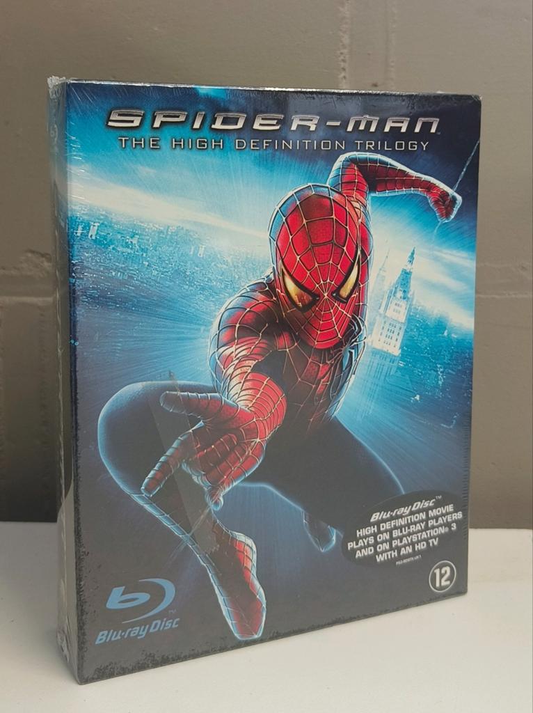 Spider-Man High Definition Trilogy Blu-ray (new, sealed), Cd's en Dvd's, Blu-ray, Ophalen of Verzenden, Nieuw in verpakking, Actie