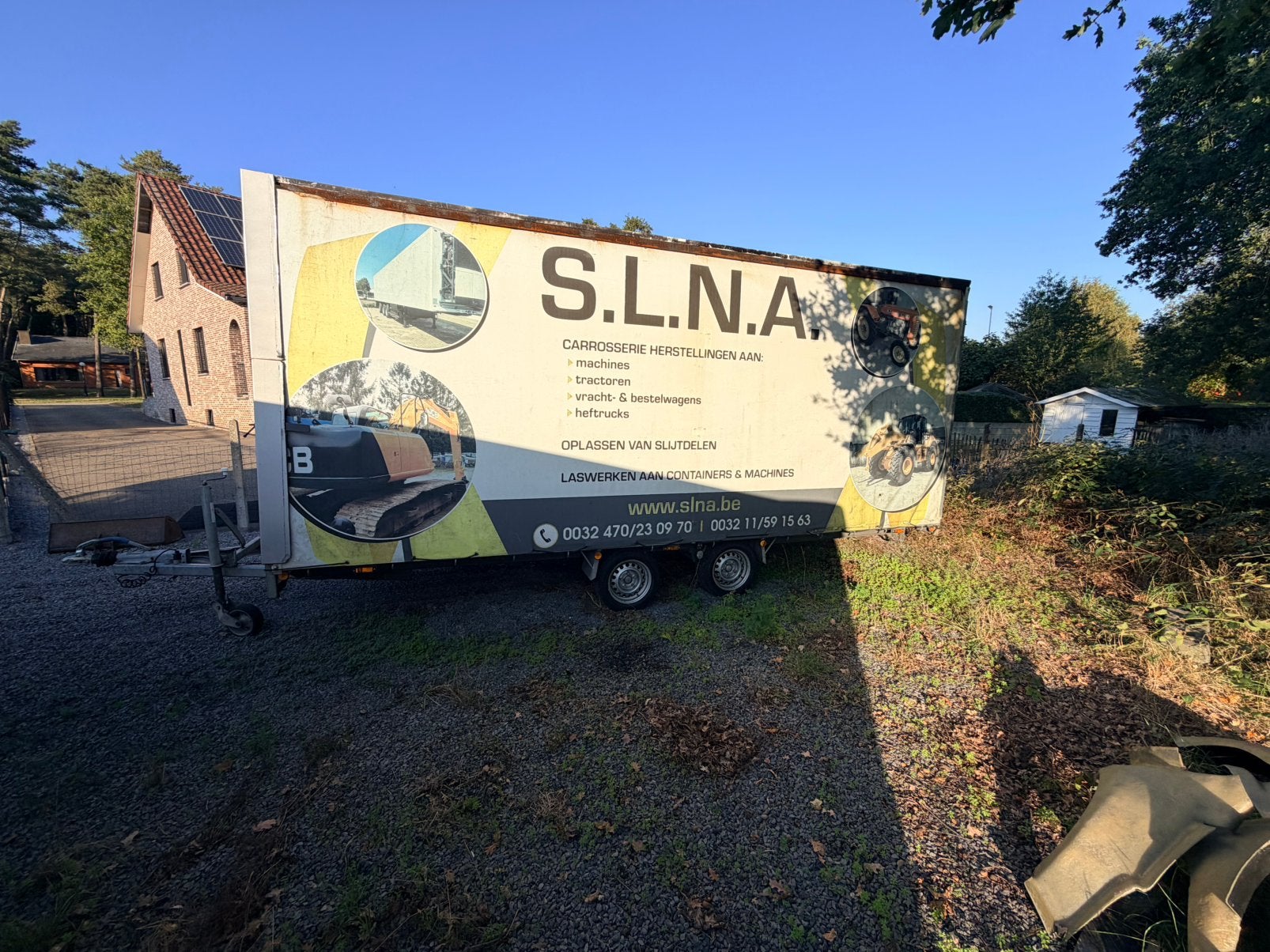 Helpo trailer, Ophalen, Gebruikt