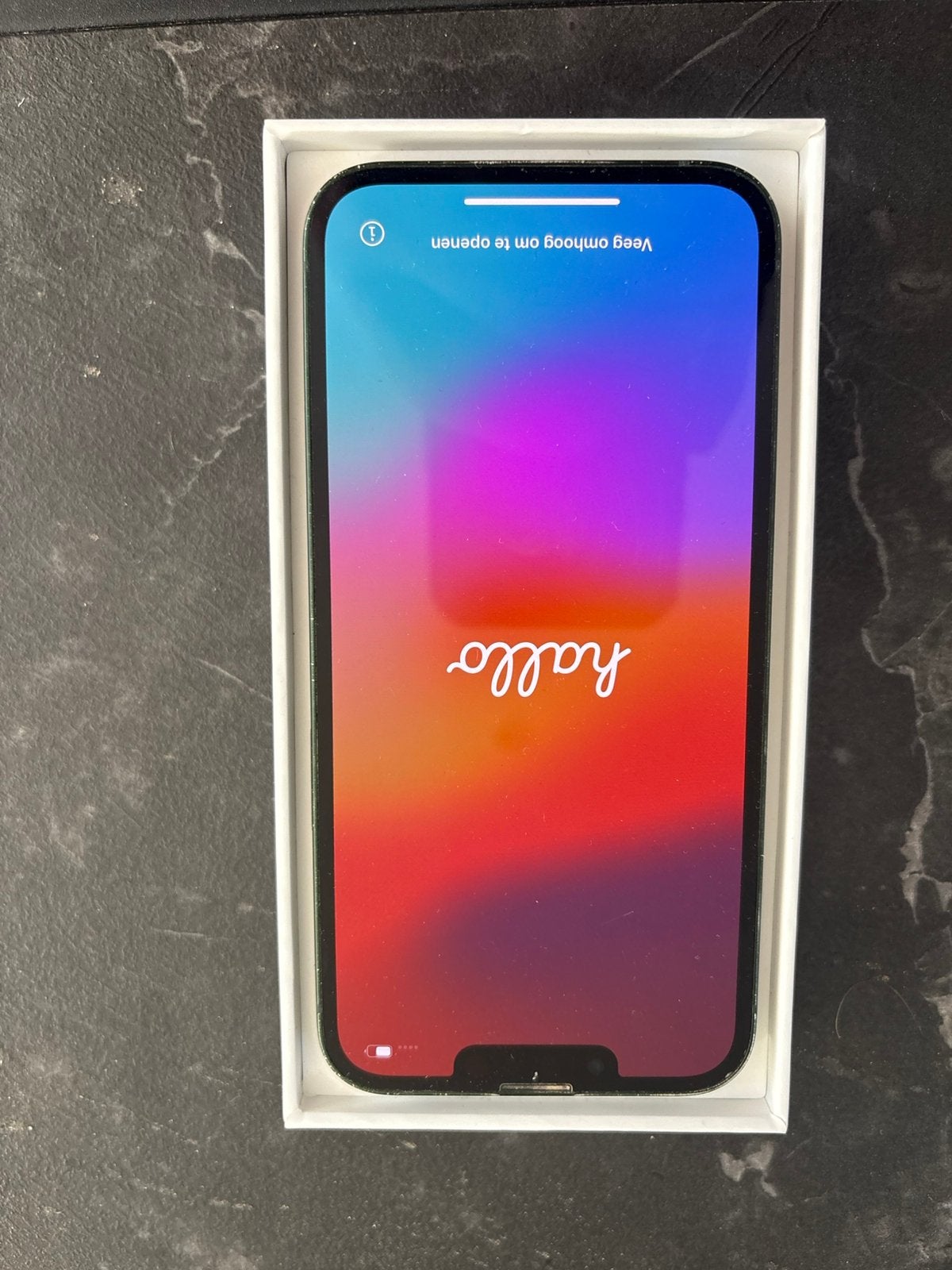 État de la batterie de l'iPhone 13 128 Go à 86% !, Enlèvement, Comme neuf, IPhone 13