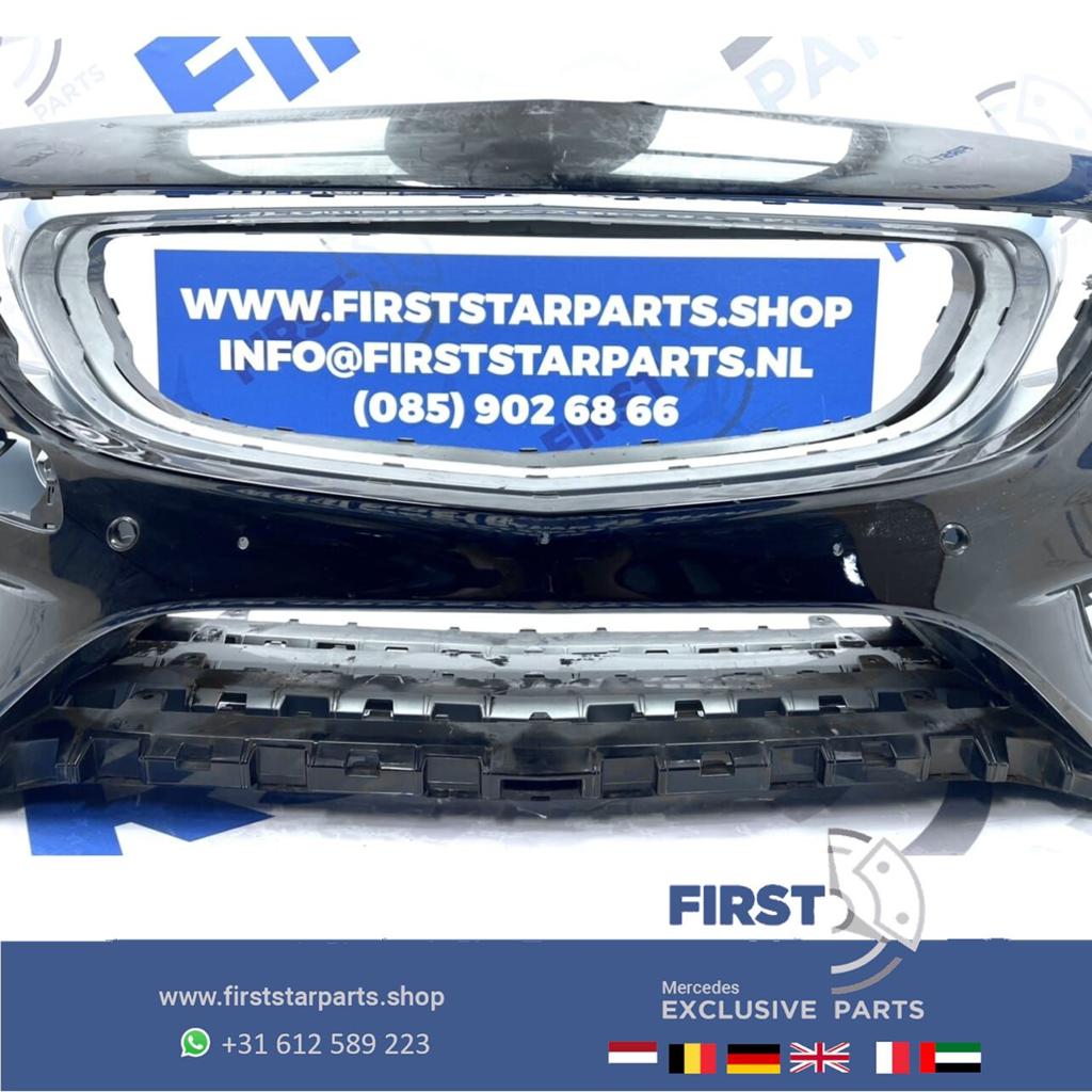 W205 BUMPER AMG VOORBUMPER 2014-2017 Mercedes C Klasse C43 Z, Gebruikt, -, Voor, Ophalen of Verzenden