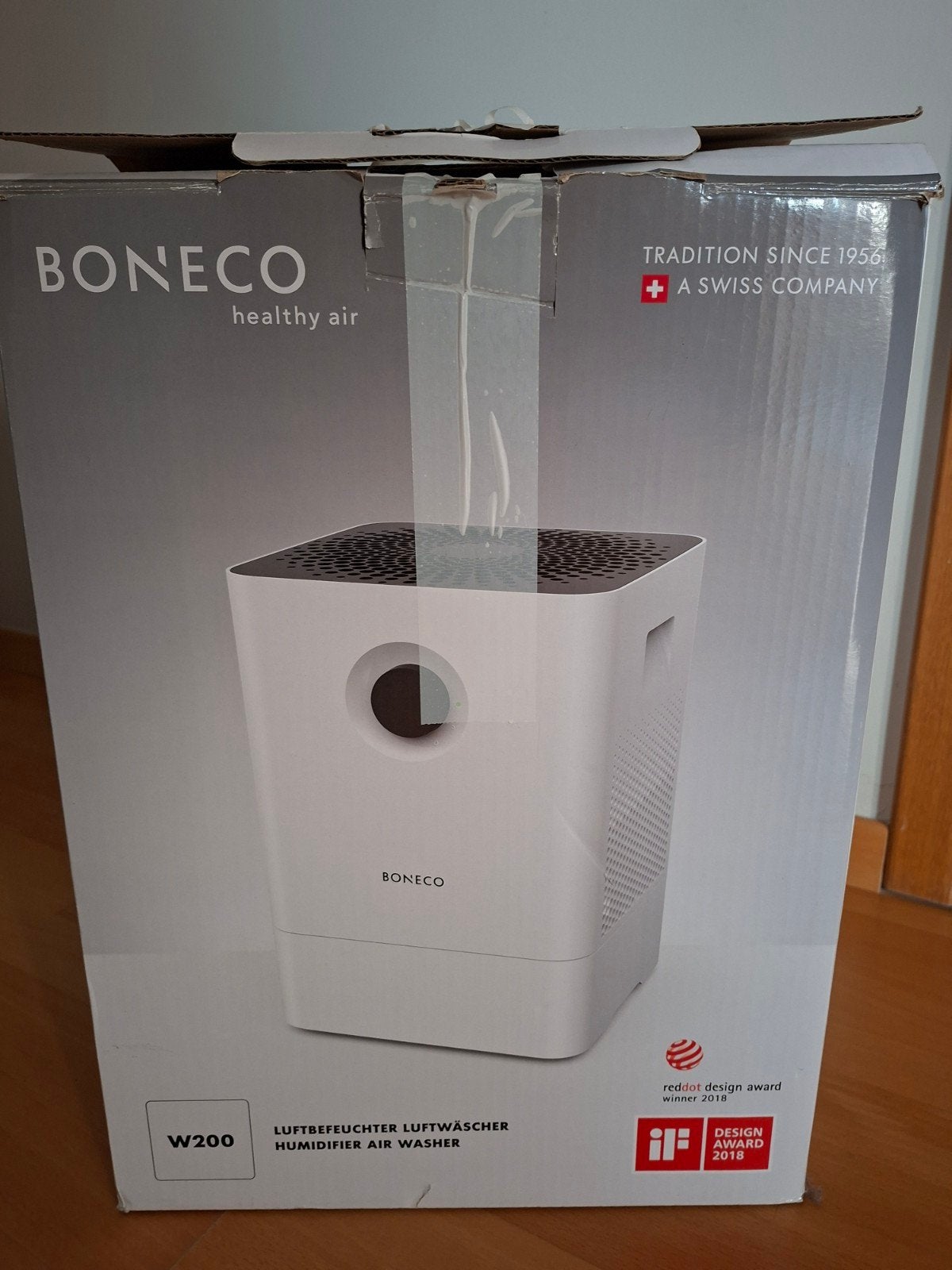 luchtreiniger/bevochtiger boneco w200, Elektronische apparatuur, Ophalen, Zo goed als nieuw, Luchtreiniger