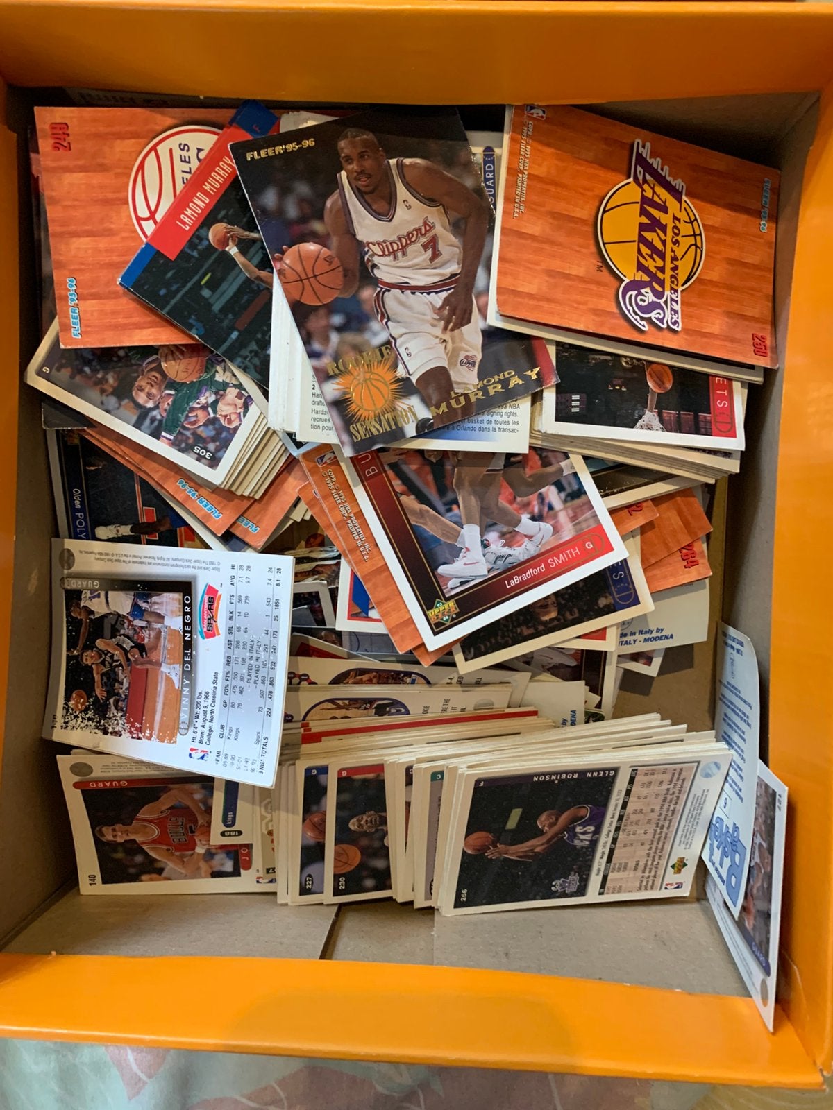 Basketbalkaartverzamelingen uit de jaren 90 en 2000, Verzamelen, Ophalen