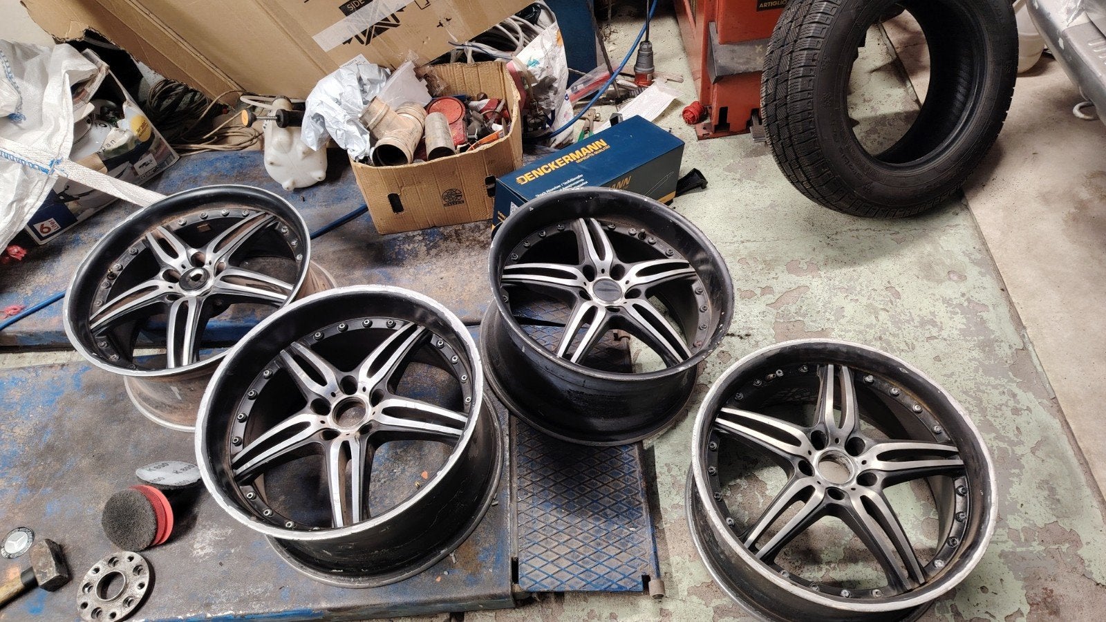 19 inch mercedes amg replica velgen 5x112, Auto-onderdelen, Banden en Velgen, Ophalen, 19 inch, Velg(en)