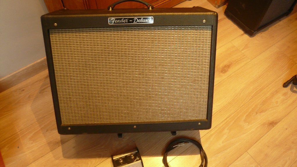 FENDER HOT ROD DE LUXE USA, Ophalen, Zo goed als nieuw, Gitaar, Minder dan 50 watt