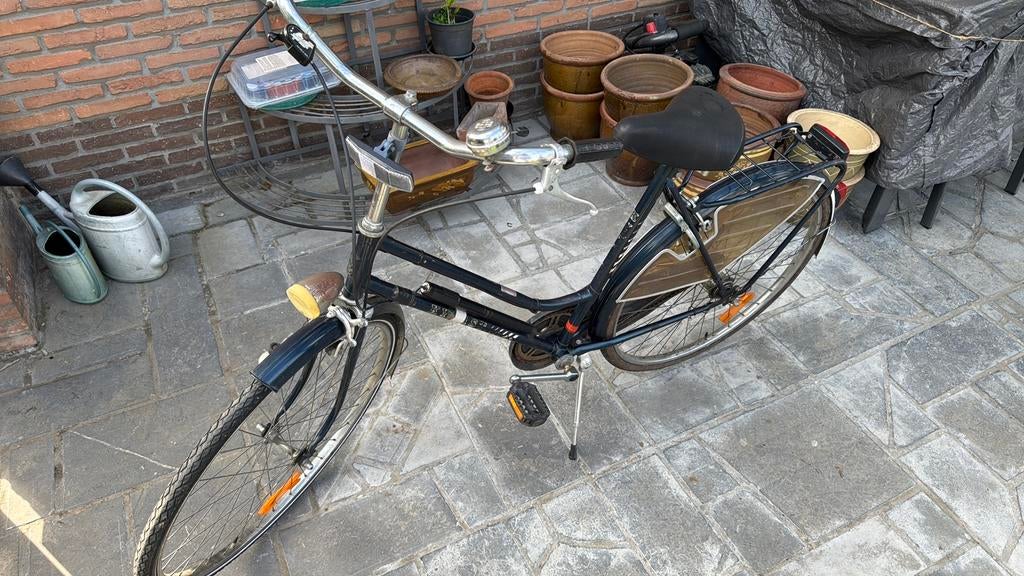 Damesfiets, Gebruikt, Velgrem, Versnellingen, 56 cm of meer