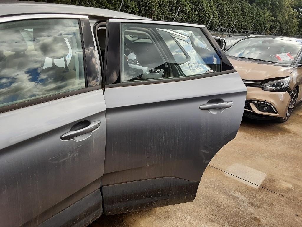 PORTE GAUCHE ARRIÈRE Opel Grandland / Grandland X, Utilisé, Arrière, Opel, Porte