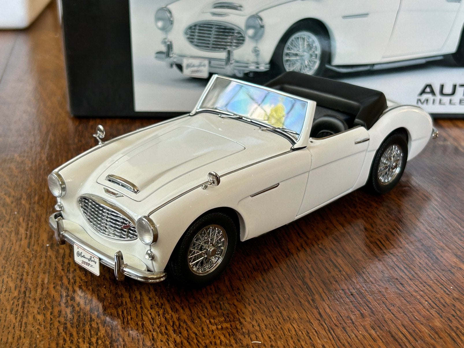 AUTOart 1:18 Austin Healey 3000 z Mk1 1959 70701, Hobby & Loisirs créatifs, Voitures miniatures | 1:18, Enlèvement ou Envoi, Comme neuf