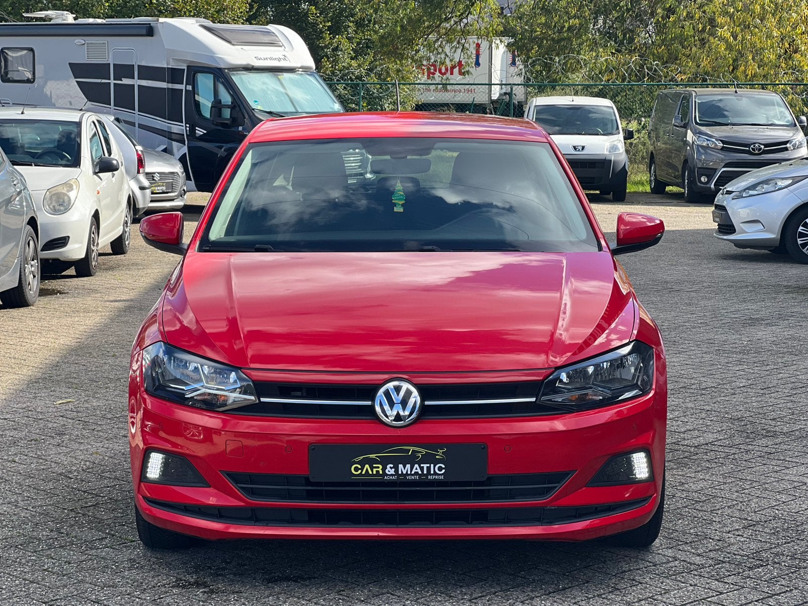 Polo 2018 //1.0cc essence // Navigation // Clim // Garantie, Auto's, 90 kW, Bedrijf, 5 deurs, Apple Carplay