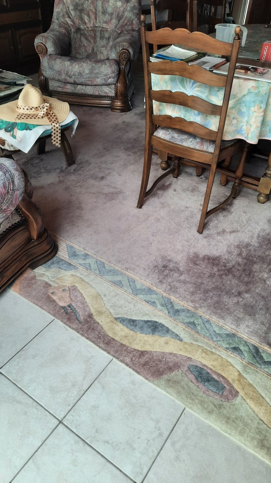 Tapijt, 360 x 380., Huis en Inrichting, Ophalen, Gebruikt, 200 cm of meer, 200 cm of meer