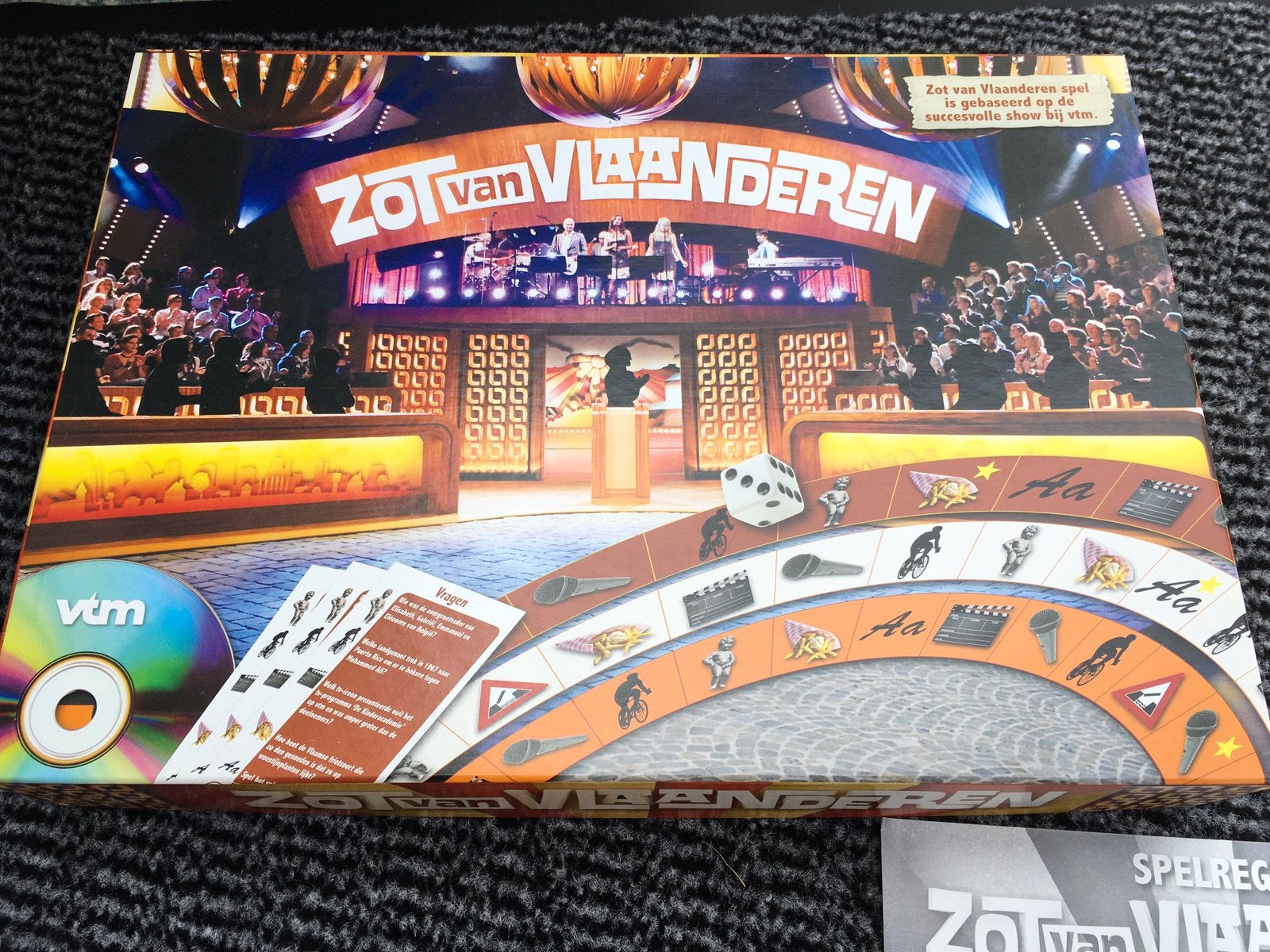 Nieuw bordspel - ZOT VAN VLAANDEREN, Ophalen, Nieuw