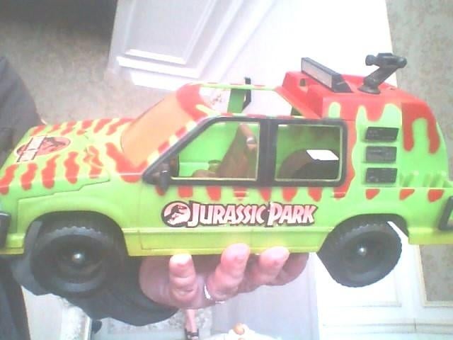 Véhicule jurassic park, Enlèvement