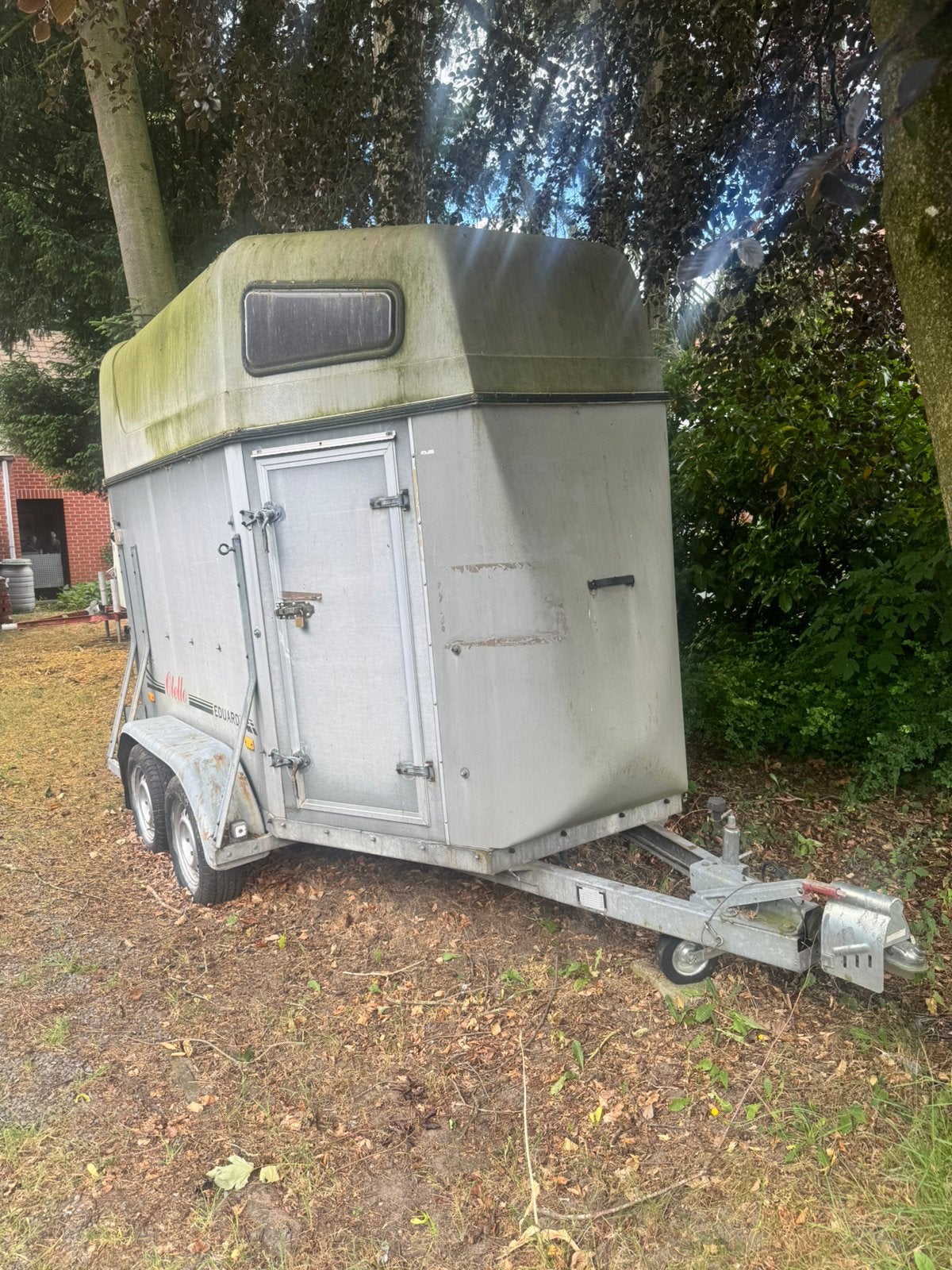 2-paards paardentrailer, Dieren en Toebehoren, Ophalen, Zo goed als nieuw