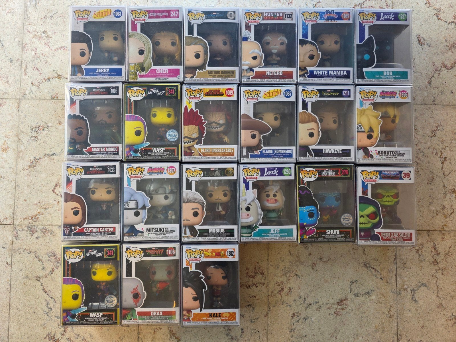 lot funko pops, Hobby en Vrije tijd, Ophalen, Nieuw