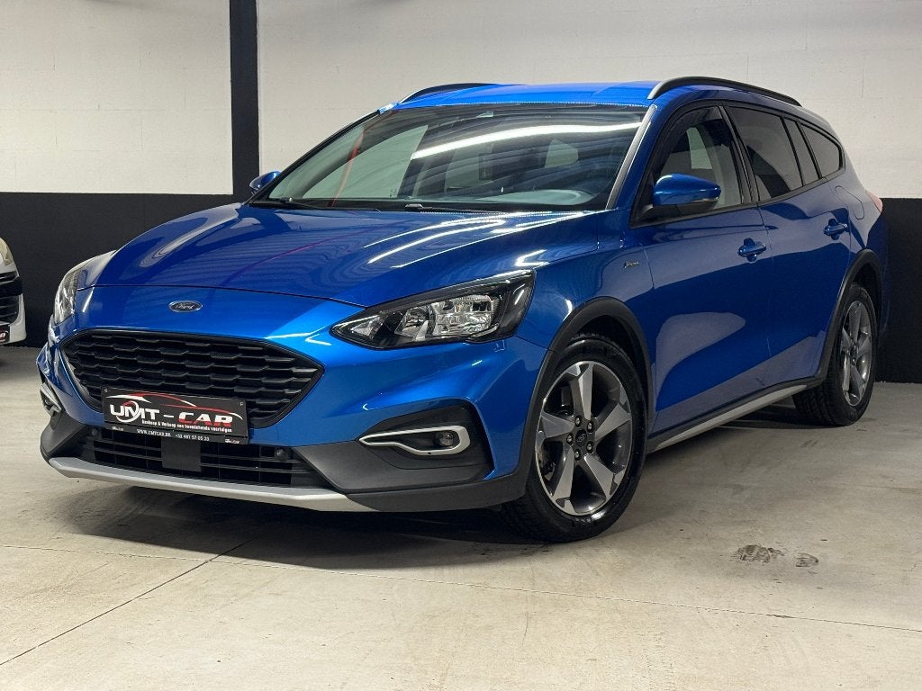 FORD FOCUS 2.0 ECOBLEU ACTIVE /AUTOMAAT/TREKHAAK/VOL OPTIES✅, Auto's, Dealer onderhouden, 1995 cc, 4 cilinders, Blauw