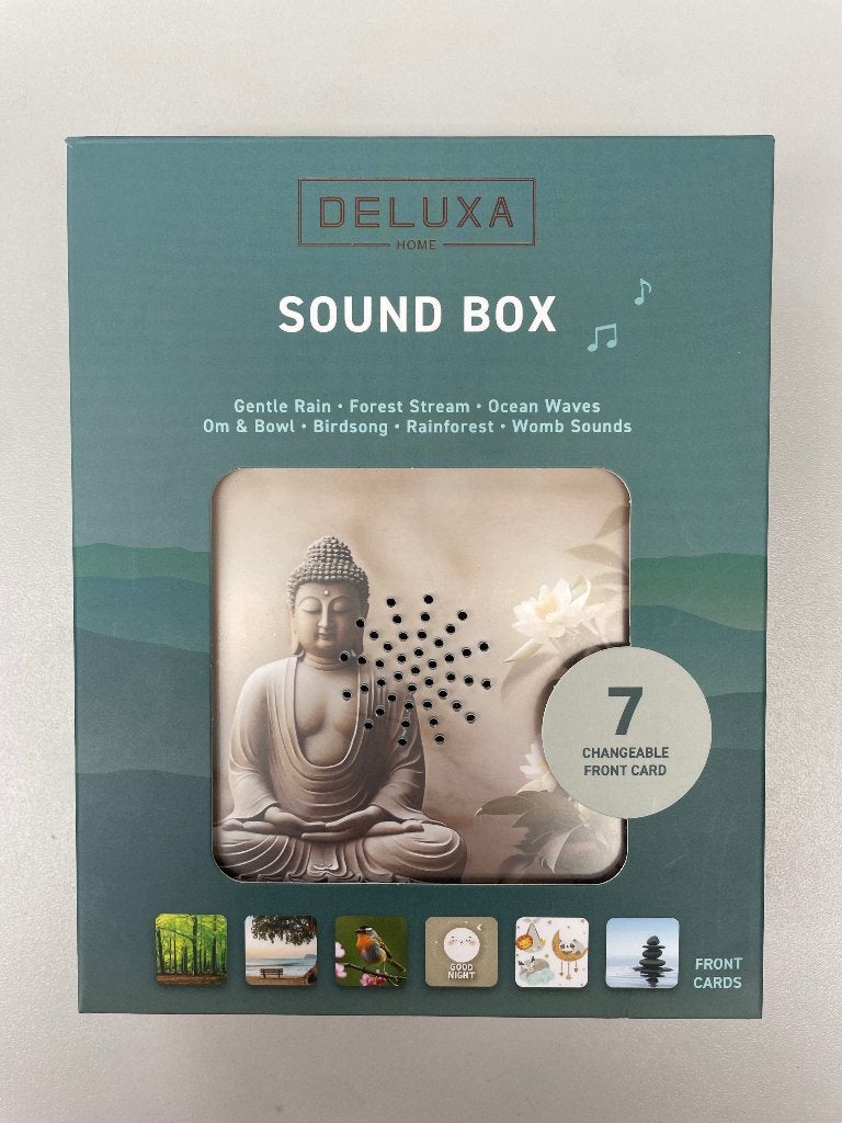 Geluiden box rain/forest/ocean/bird/womb NIEUW, Ophalen, Nieuw