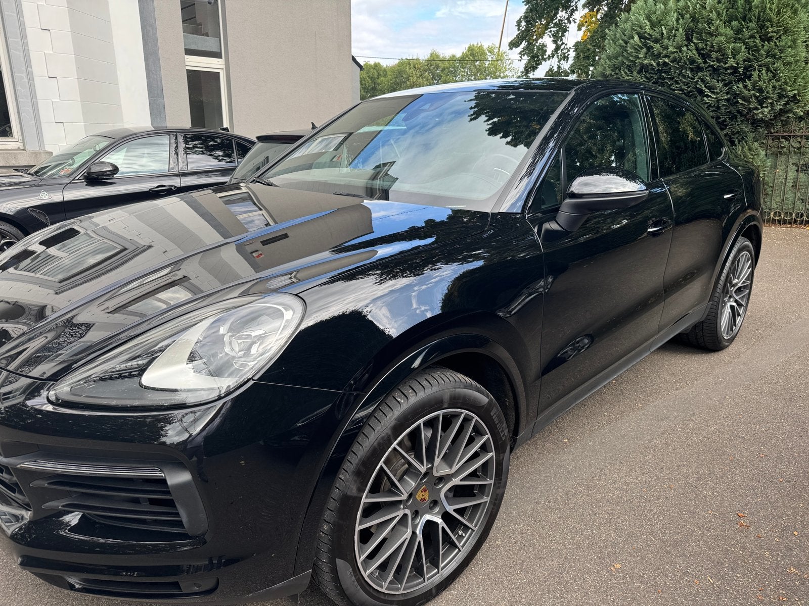 porsche, Automaat, Cayenne, Zwart, Leder