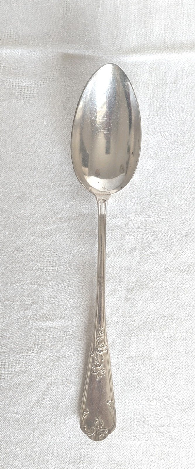 Grande cuillère de table Christofle ancienne – Marguerite, Antiquités & Art, Enlèvement ou Envoi