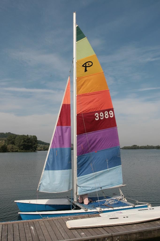 catamaran, Ophalen, Gebruikt