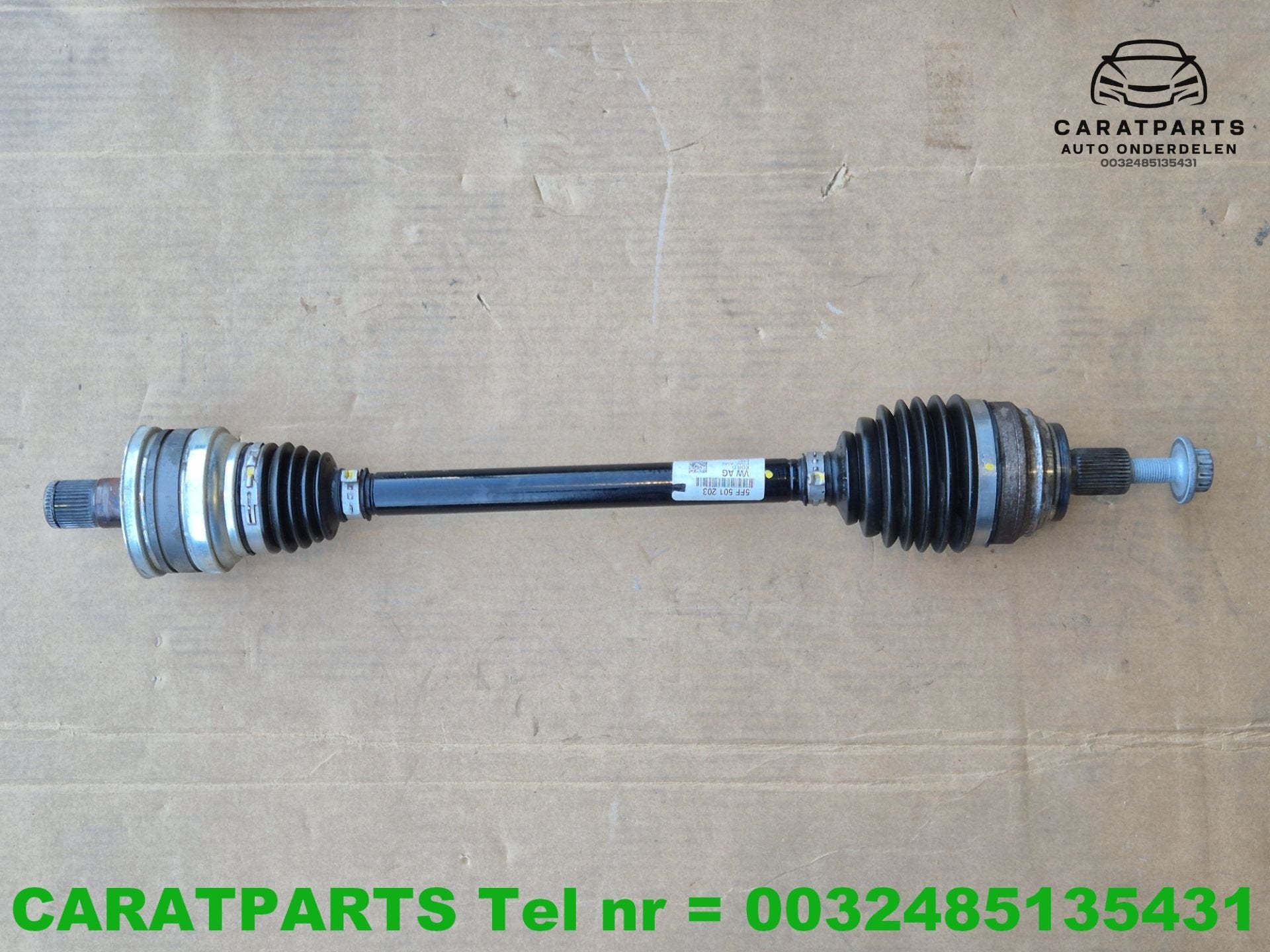 5FF501203 Formentor aandrijfas Cupra Formentor cardanas, Gebruikt, Autovia A-2, Km 585 585
08760  Martorell, ES, SEAT S.A., Customercare@seat.es