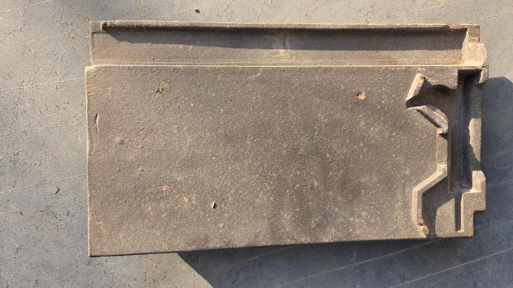 Dakpan Vauban Antraciet mat, Ophalen, Gebruikt, Steen of Klei, 5 tot 10 m²