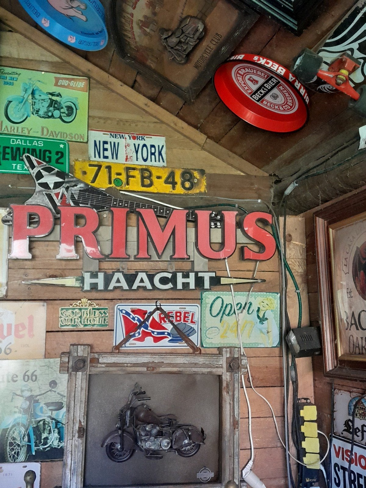 primus haacht licht bord, Verzamelen, Ophalen