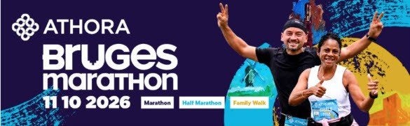 Ticket halve marathon Brugge 11-10-2026, Envoi