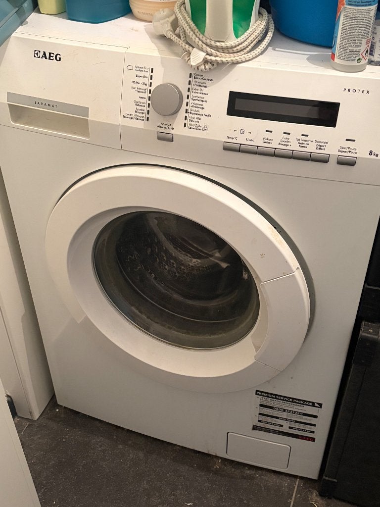 Machine à laver, Electroménager, Lave-linge, 6 à 8 kg, Enlèvement, Utilisé, 85 à 90 cm