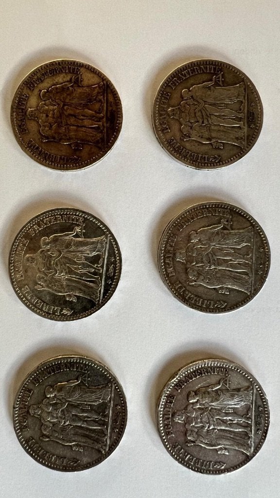 Pièces en argent, Enlèvement ou Envoi, France, Monnaie en vrac, Argent