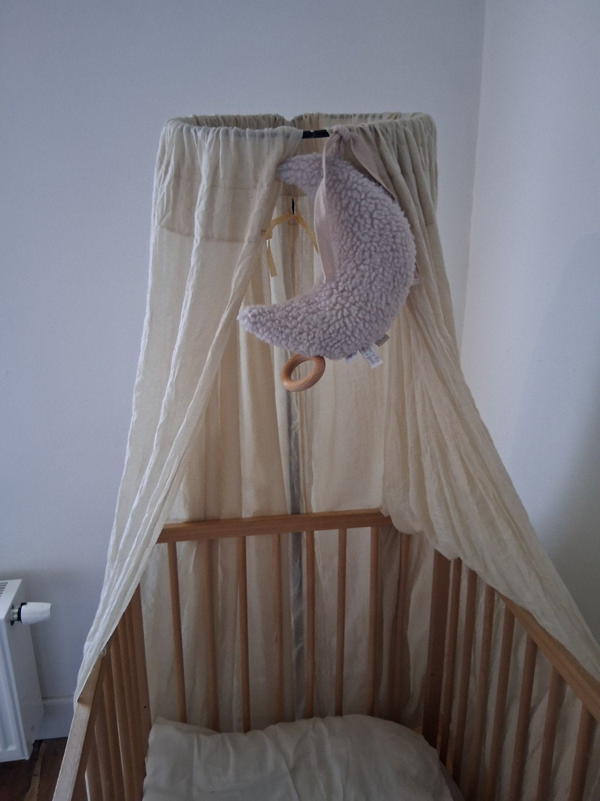 Hemelbed baby, Ophalen