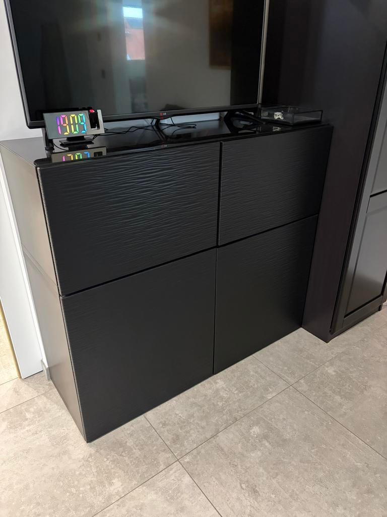 Dressoir kast zwart, Ophalen, Zo goed als nieuw