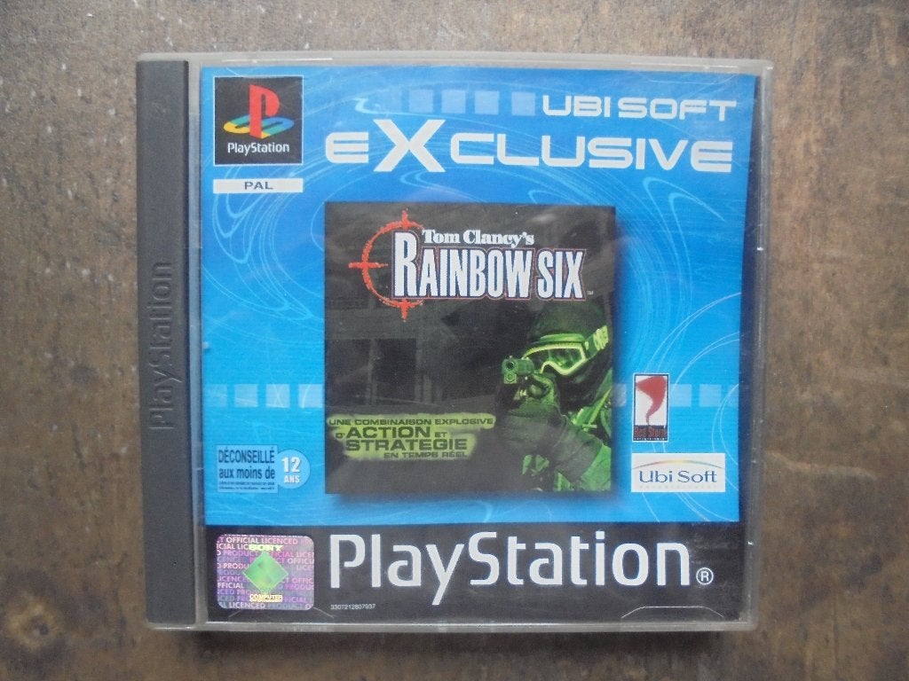 Tom Clancy's Rainbow Six voor PS1 (zie foto's) !!!LEZEN!!!, Shooter, Enlèvement ou Envoi, 1 joueur, À partir de 12 ans