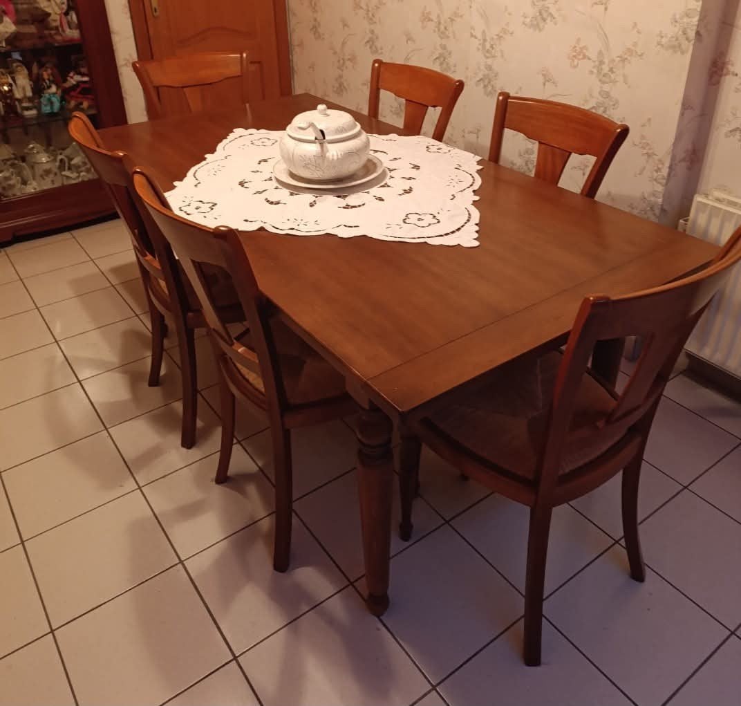 Ensemble salle à manger complète, Maison & Meubles, Salles à manger complètes, Enlèvement, 6 à 8 chaises