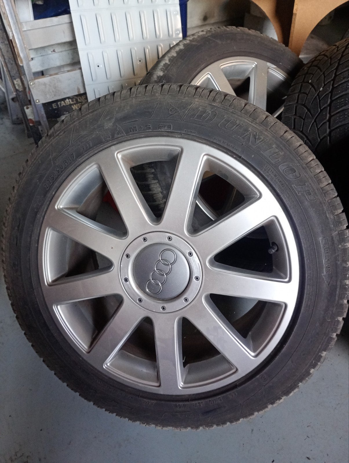 Winterwielen, Auto-onderdelen, Gebruikt, Banden en Velgen, Personenwagen, 225 mm