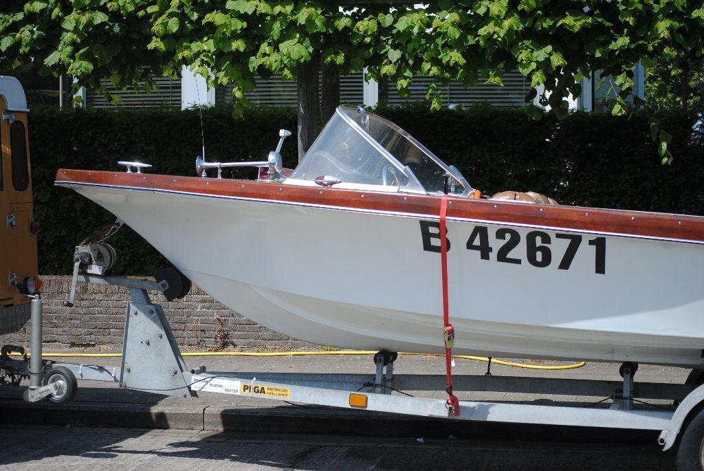 vintage speedboot genre Riva Junior, Watersport en Boten, Ophalen, Overige merken, Gebruikt, 115 pk
