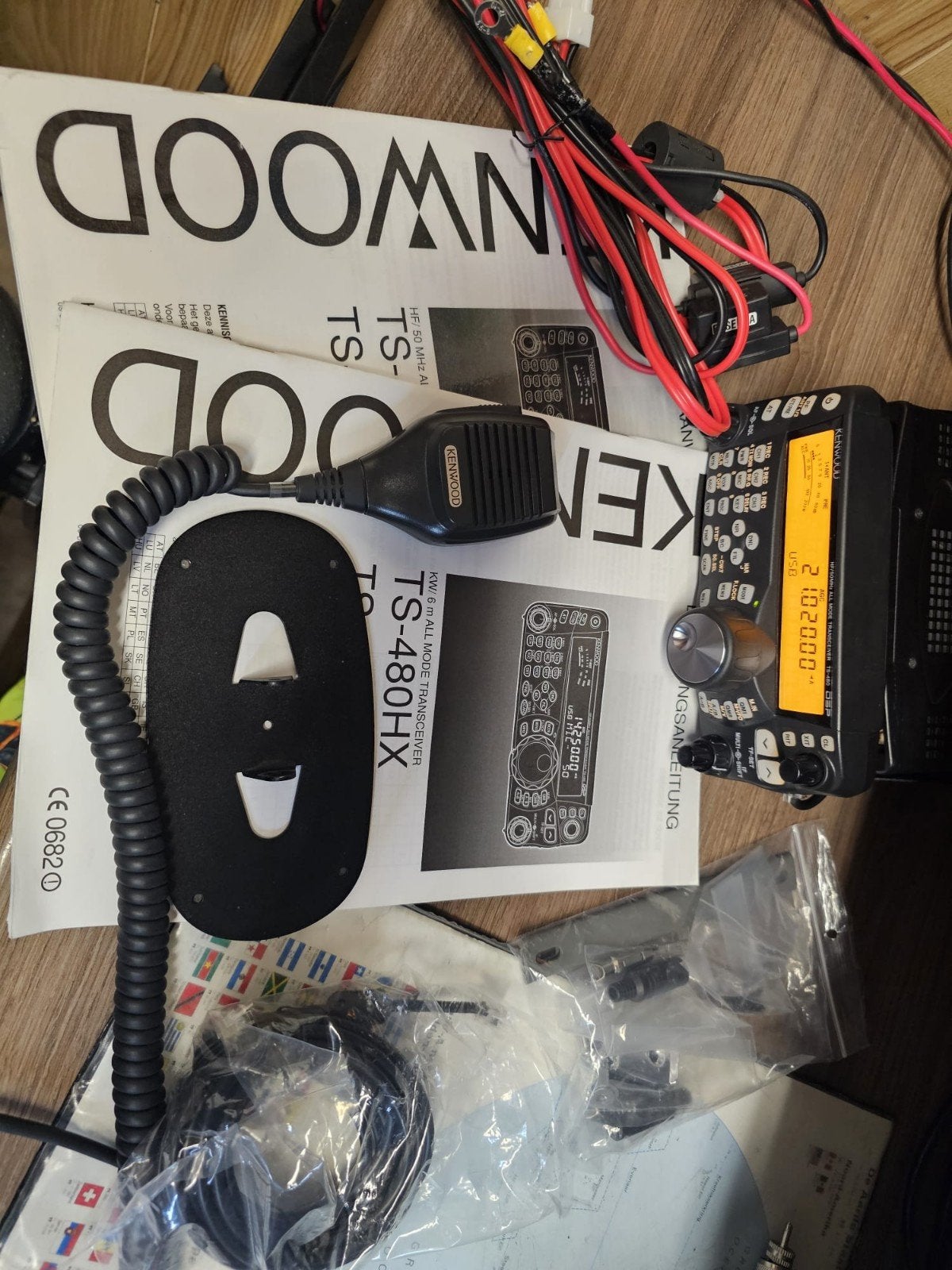 Kenwood ts 480 sat, Telecommunicatie, Zenders en Ontvangers, Ophalen of Verzenden, Gebruikt, Zender en Ontvanger