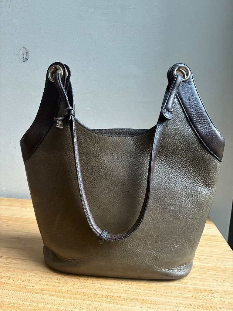 Delvaux model séducteur, Enlèvement ou Envoi, Utilisé, Brun, Sac à bandoulière